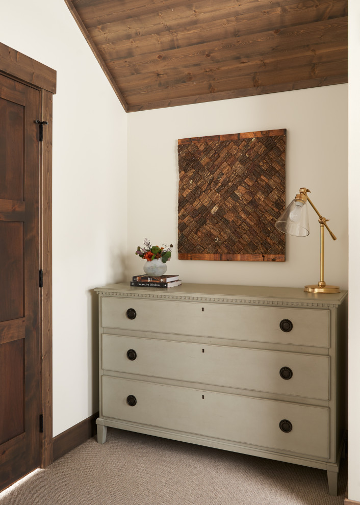 Mountain style home design photo in Minneapolis