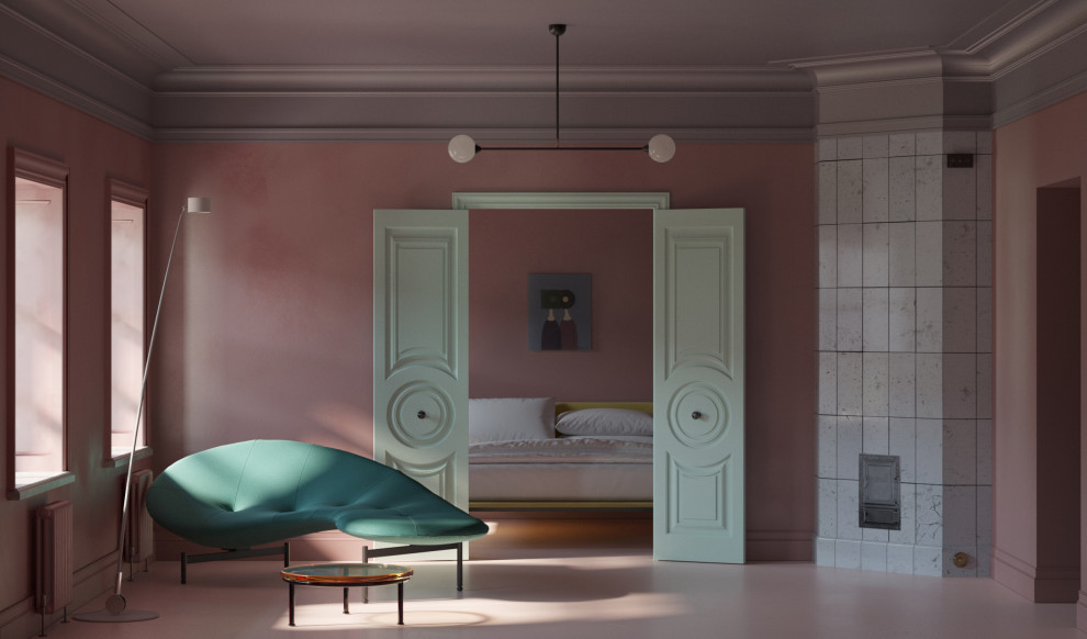 Дизайн спальни и библиотеки в усадьбе XVIII века