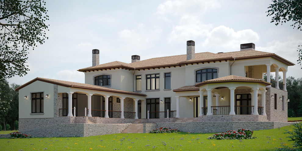 Вилла в средиземноморском стиле