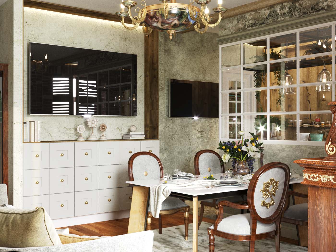 Итальянская классика в ЖК "Бульварный переулок"