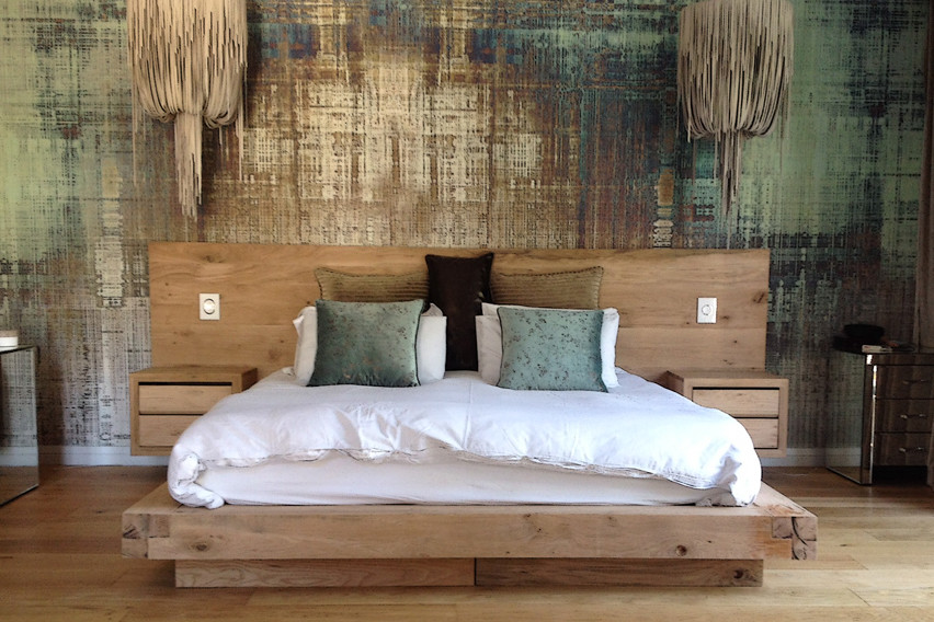 Bedroom - rustic bedroom idea
