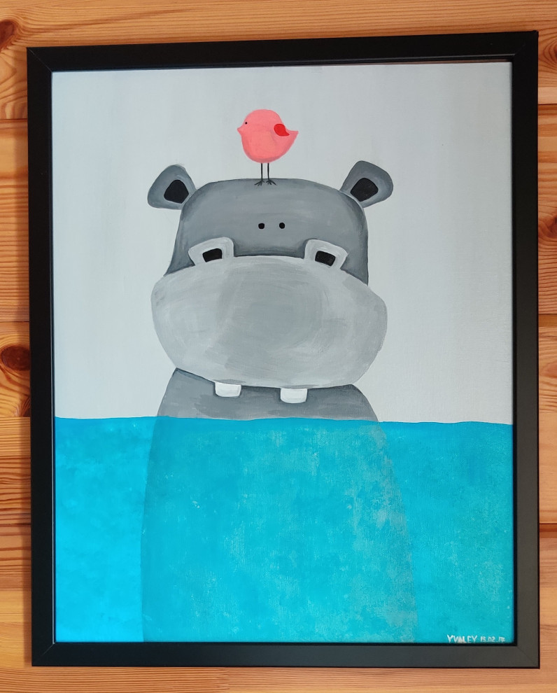 Работы акрилом