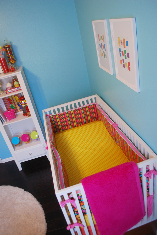 This is an example of a modern kids' room in Dallas.