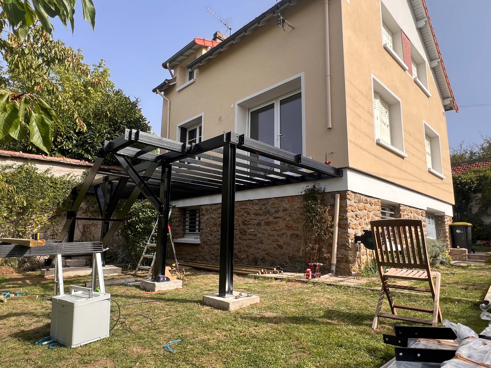 Terrasse surélevée