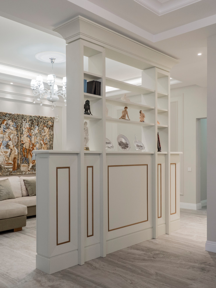 Комплексная меблировка квартиры в неоклассическом стиле