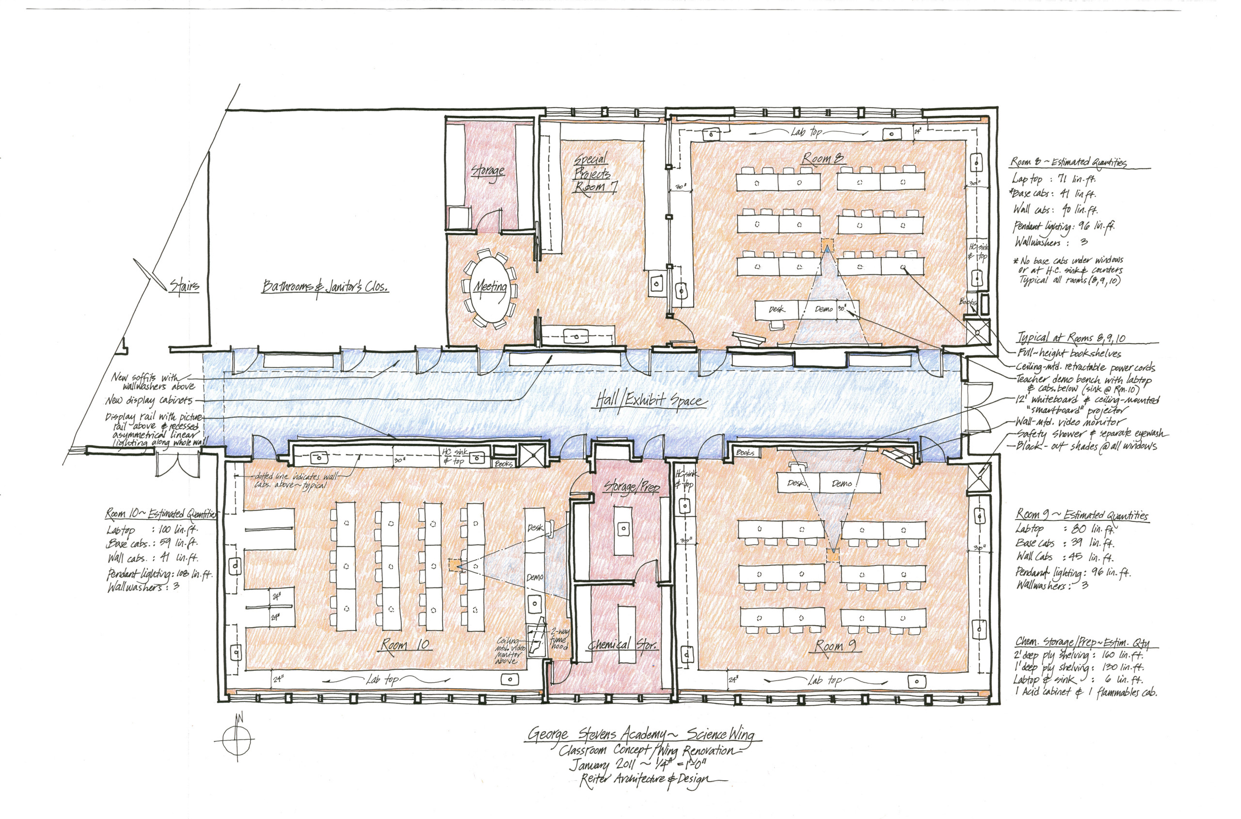 George Stevens Academy: Science Wing Renovation Master Plan