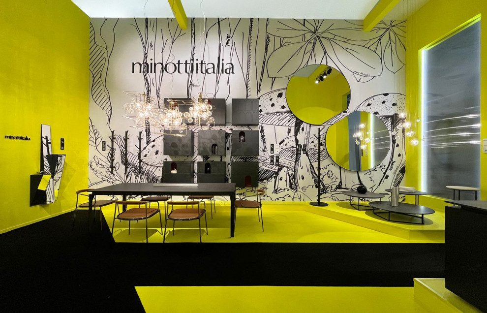 STAND SALONE DEL MOBILE 2024 PER MINOTTIITALIA