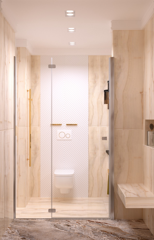 Двухуровневая квартира "Золотые блики"