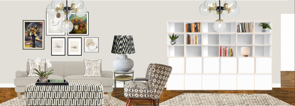 Living room CAD visual