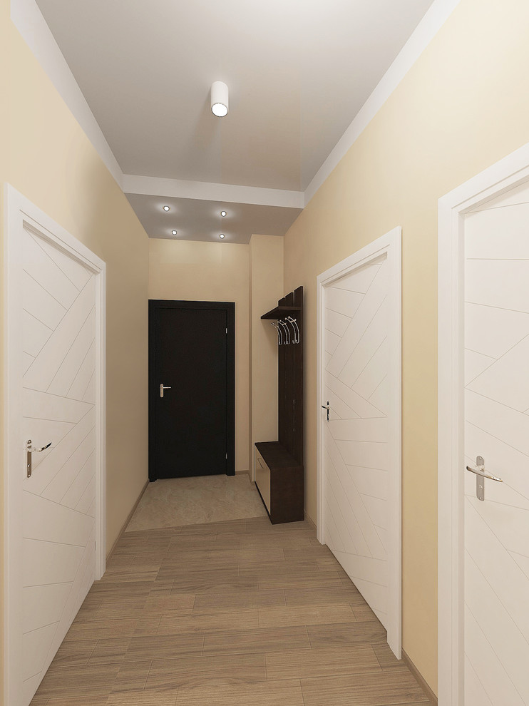 Квартира для семьи из 3-х человек концепция "Мятное печенье"