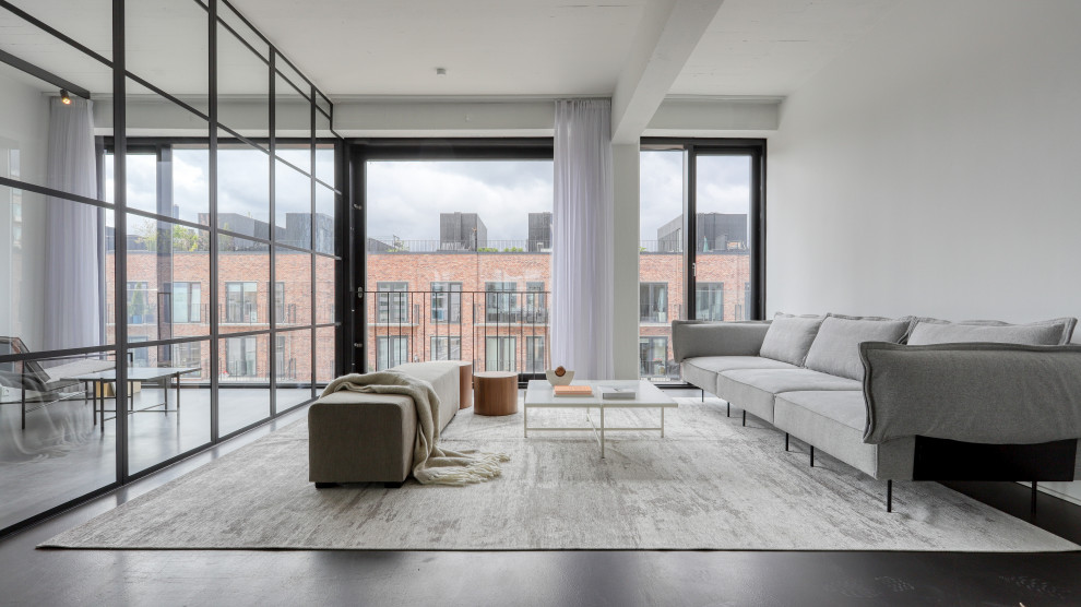 Inspiration for a contemporary living room in Copenhagen.