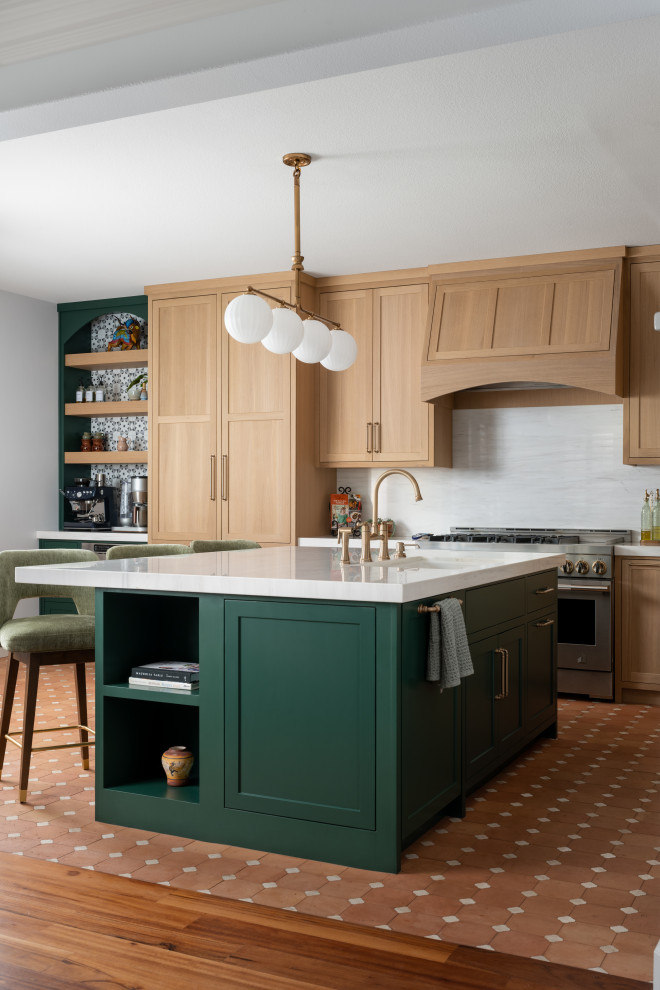 California Spanish-Inspired Kitchen