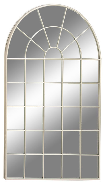 Traditional Metal Arched Window Pane Mirror 34 X56 Contemporary Wall Mirrors By Gwg - Large Window Pane Mirror White Traditional Metal Arched Window Pane Mirror 34 X56 Contemporary Wall Mirrors By Gwg - Large Window Pane Mirror White