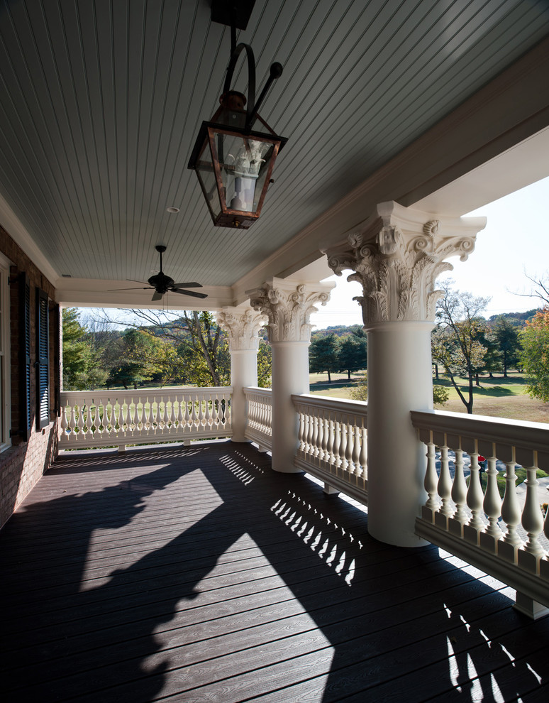This is an example of a traditional verandah in Nashville.