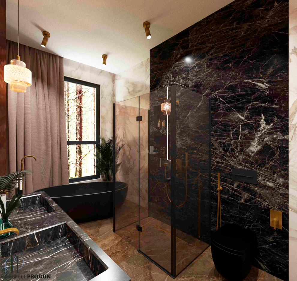 Ванная 2 этаж загородного дома