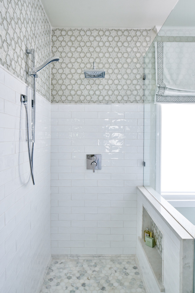 Alamo Heights Master Bath Remodel - Transitional - Bathroom - Austin ...