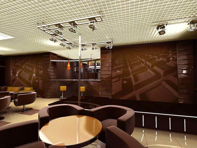 Стрипбар при отеле в Адлере