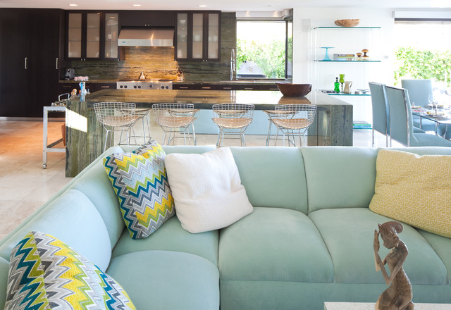 Robert Bailey Interiors contemporary-vardagsrum