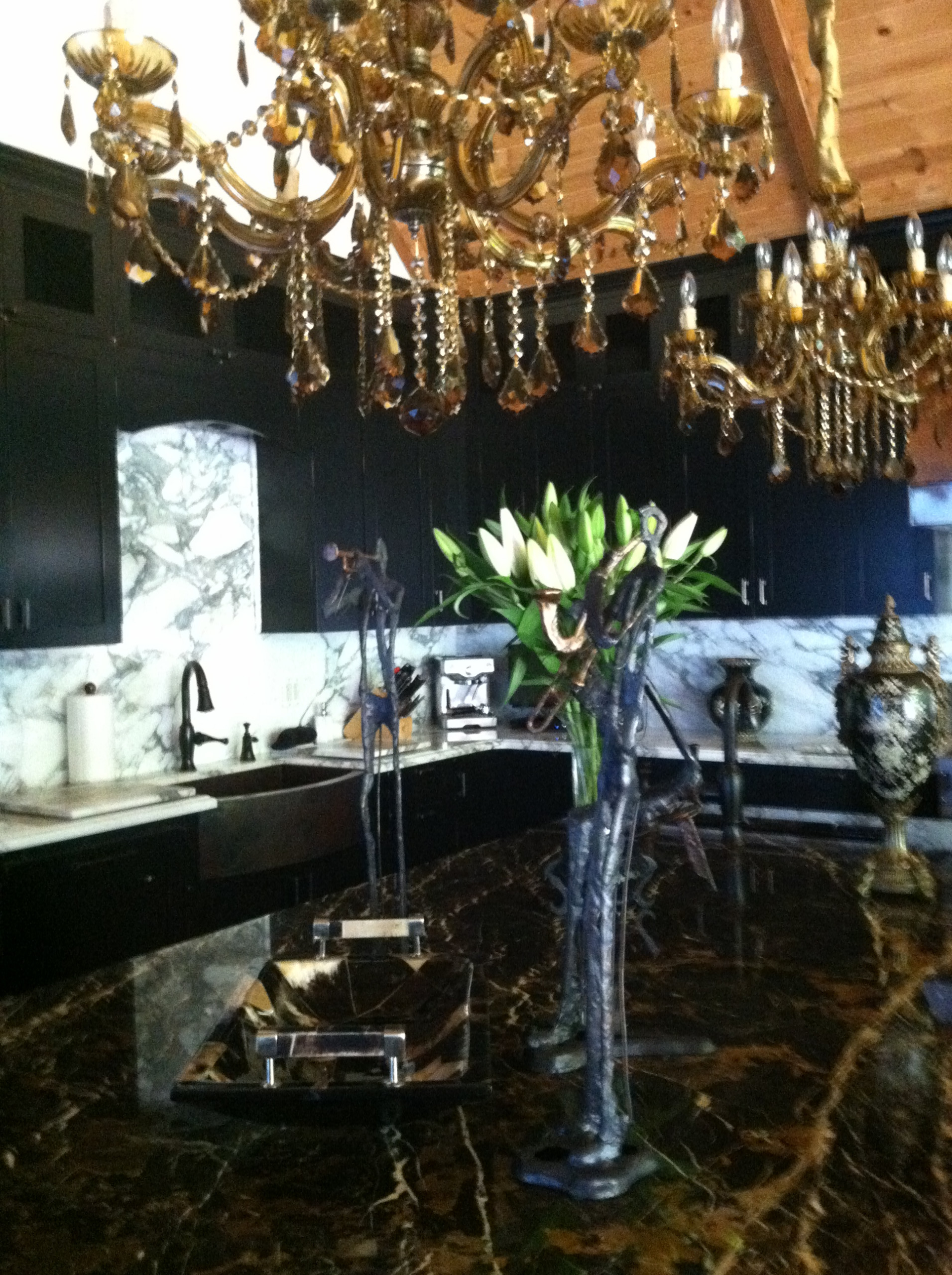 Glam Custom Kitchen