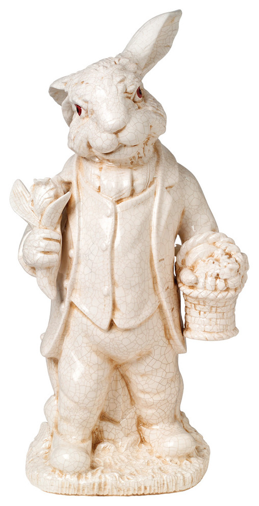 Provence Antique Rabbit Figurine