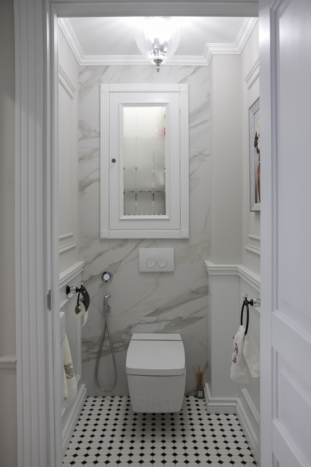 Воздушная классика. Квартира в центре города.