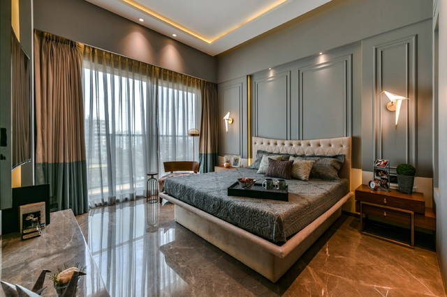 'N' House eclettico-camera-da-letto
