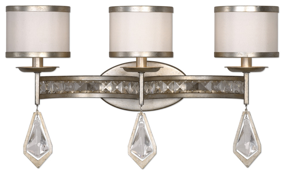 Uttermost Tamworth Modern 3 Light Vanity Strip Transitional