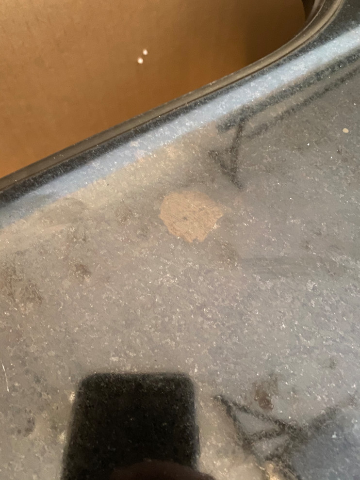 Can granite discoloration be fixed?