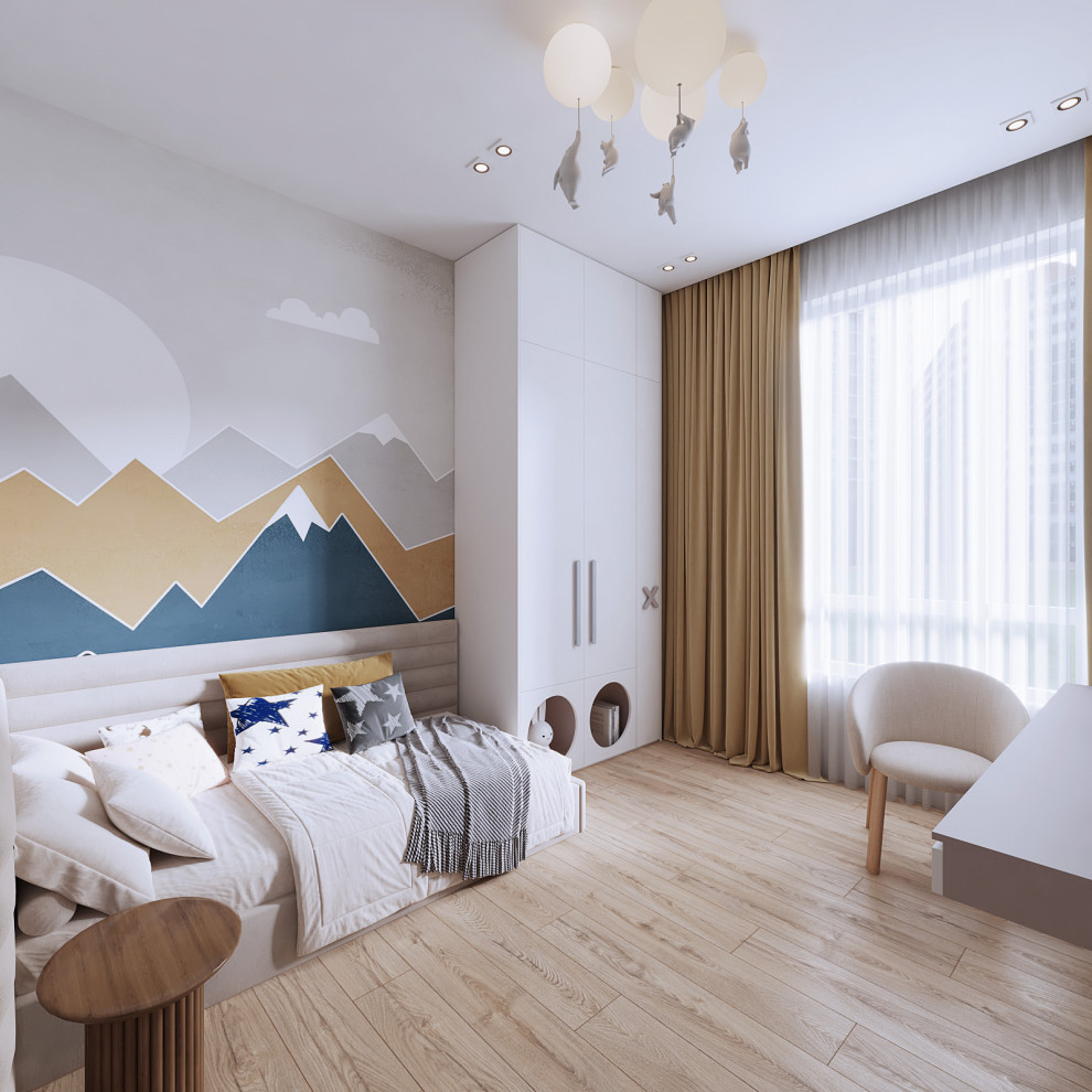 Современная эклектика: 3-комнатная квартира 93 м2