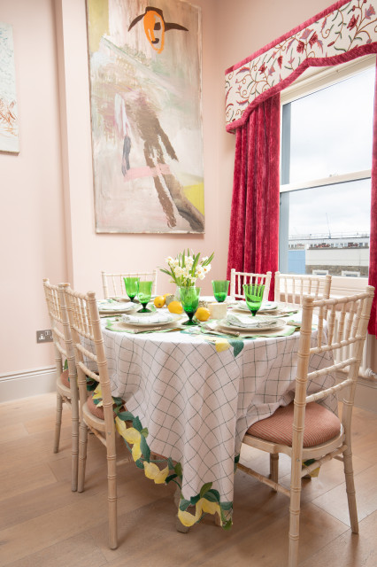Ladbroke Grove Flat eklektisk-spisestue