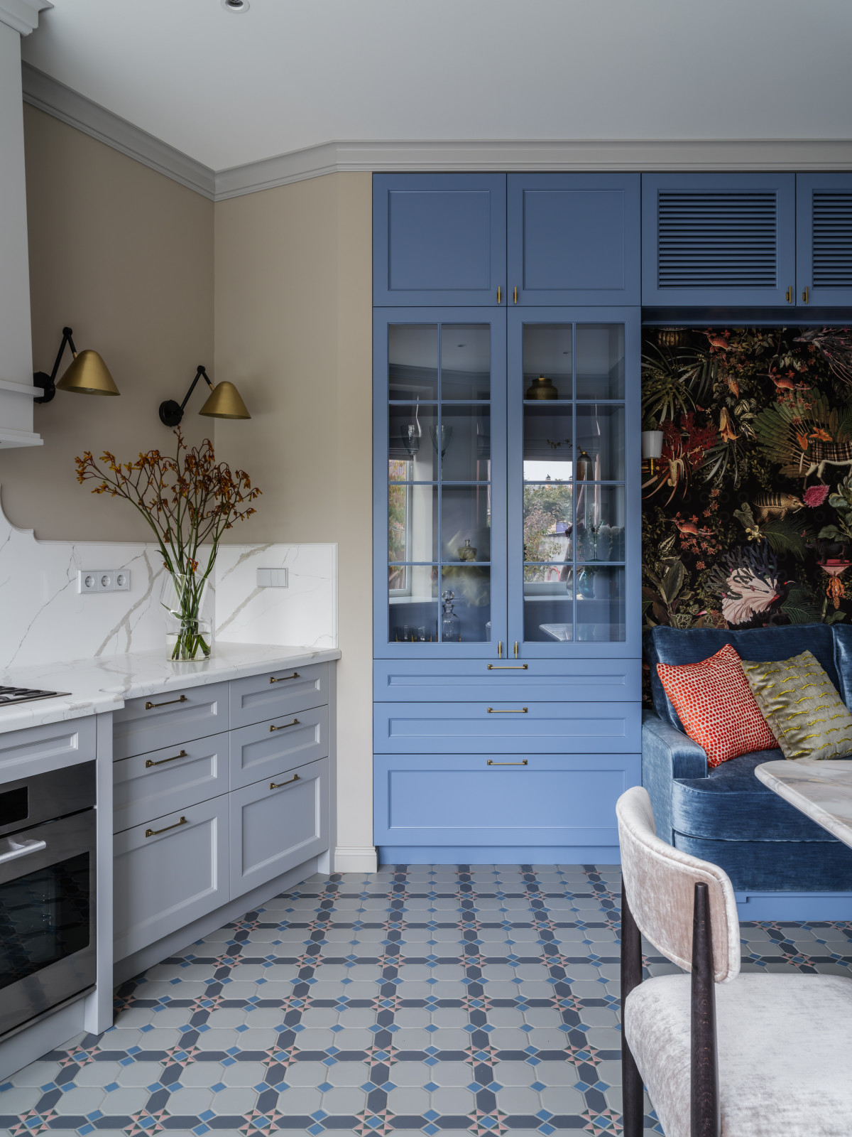 Дом с зелёной гостиной