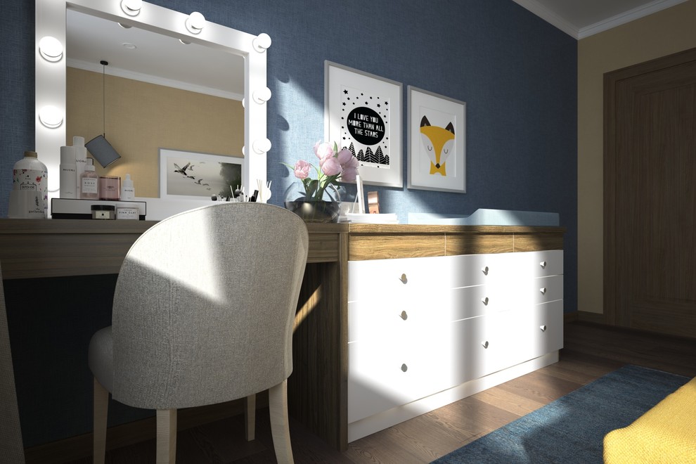 Дизайн проект 3х комнатной квартиры на Зеленоградской, Москва