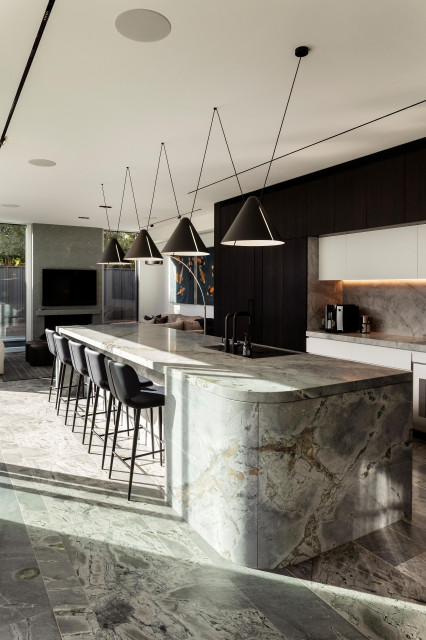 Waitematā View House trendy-koekken