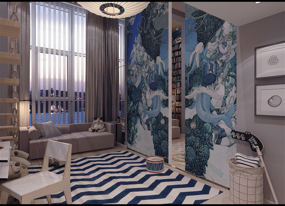 Пентхаус в стиле лофт