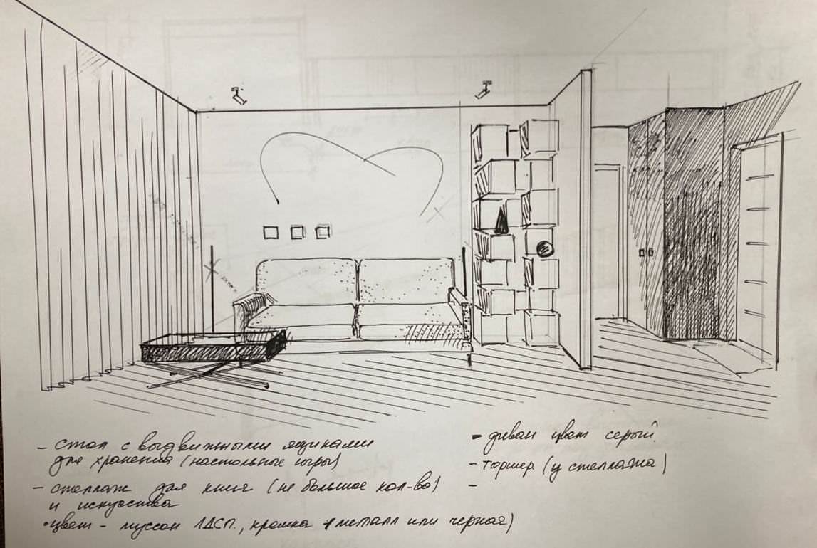 Ручные эскизы