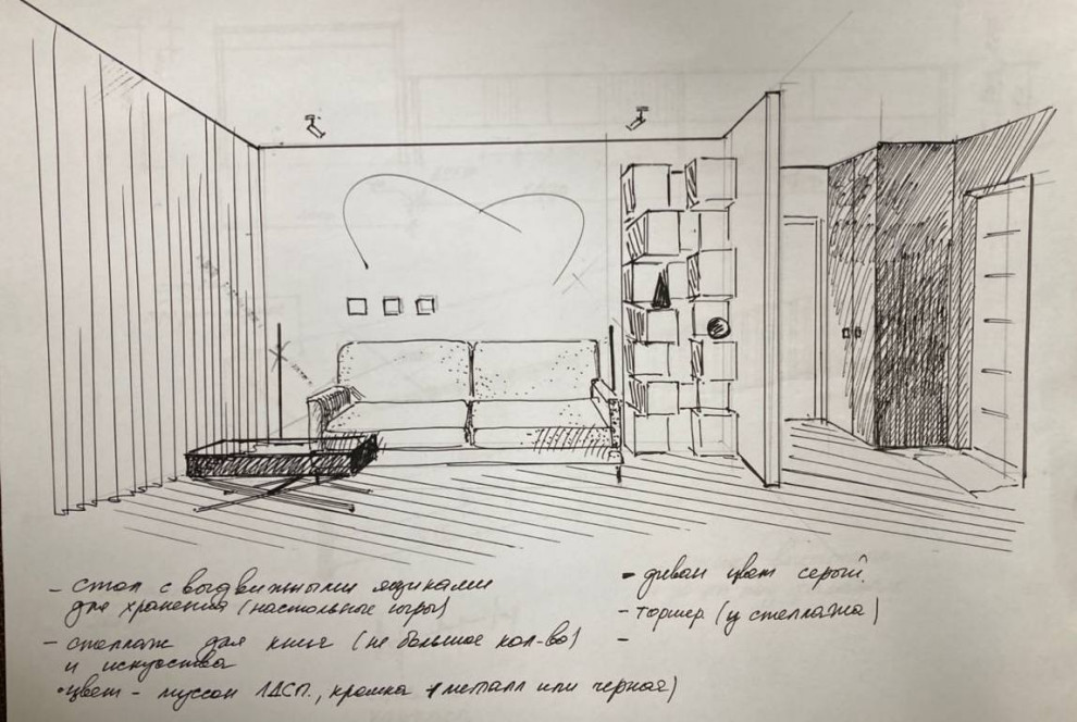 Ручные эскизы