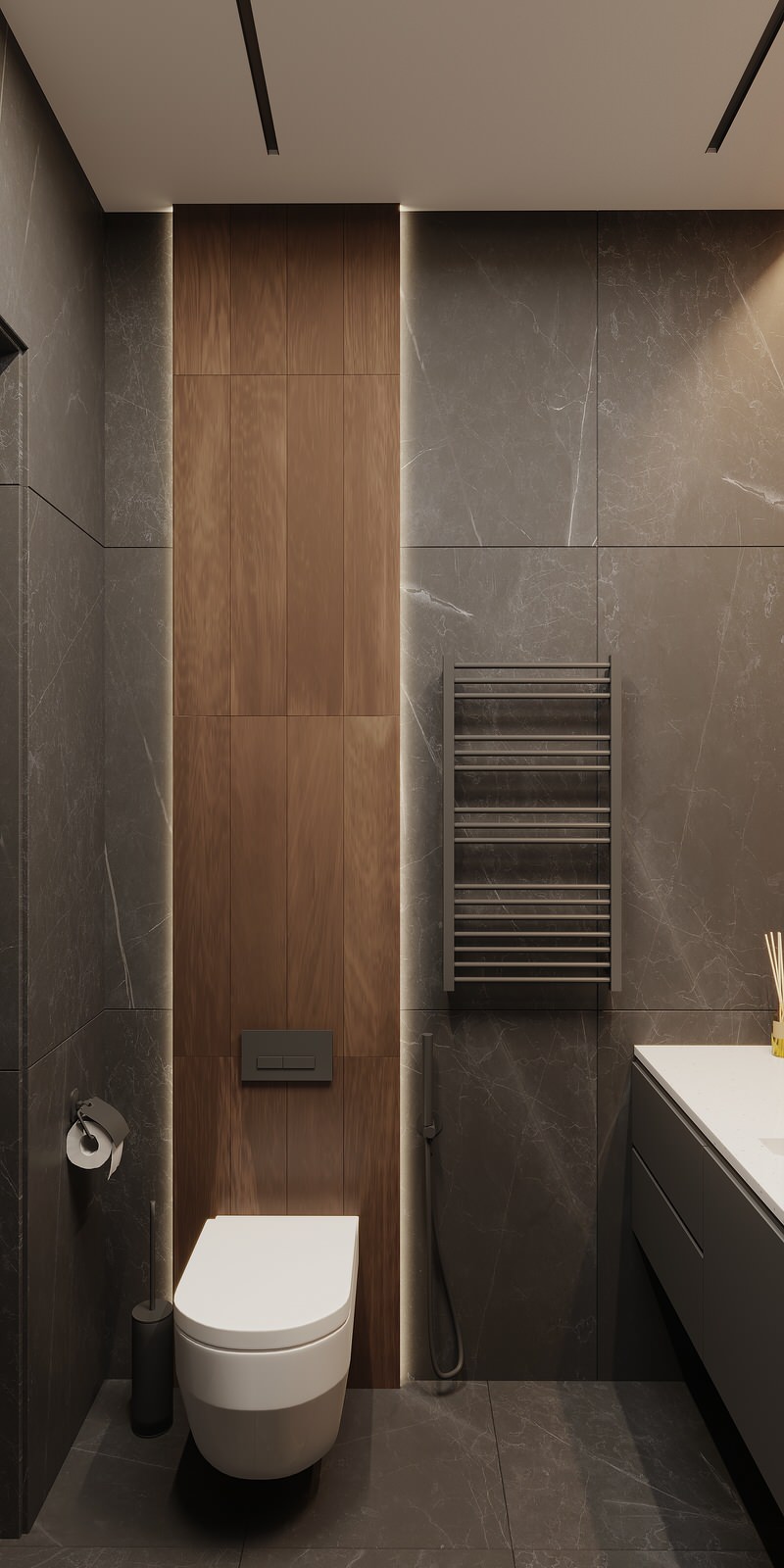 Дизайн интерьера 1к квартиры в ЖК Зиларт