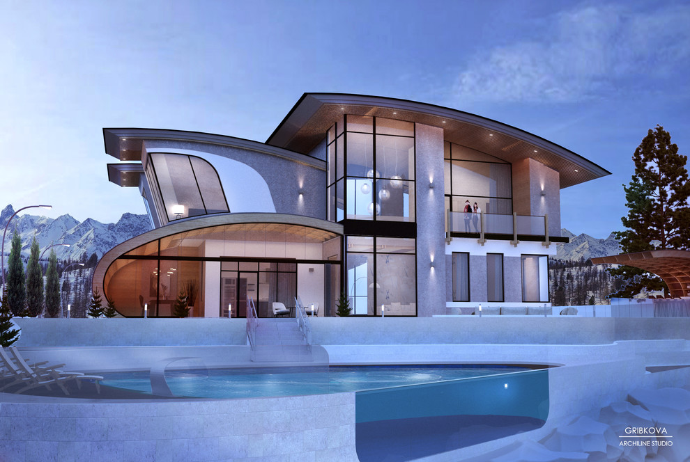 Mountain house. Chalet