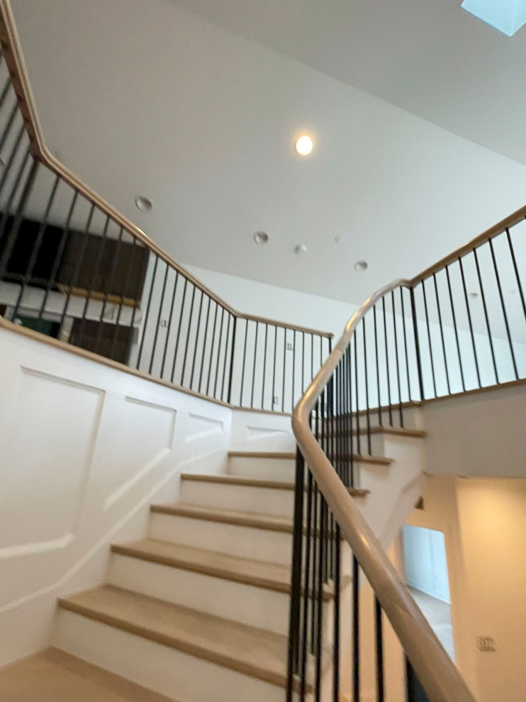 100_Hexagonal Floating-Staircase, Bethesda MD 20817 - Transitional ...