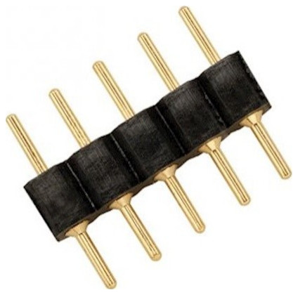 WAC Male/Male 5-pin Connector for InvisiLED 24V Tape Lights, 50-Pack