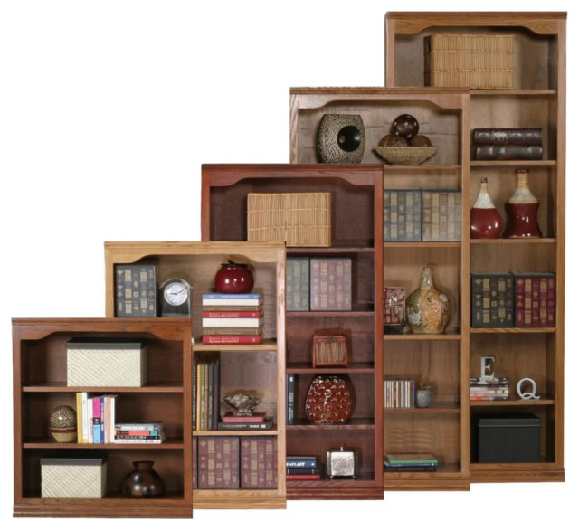 Classic Oak Bookcase Transitional Bookcases by Eagle Furniture