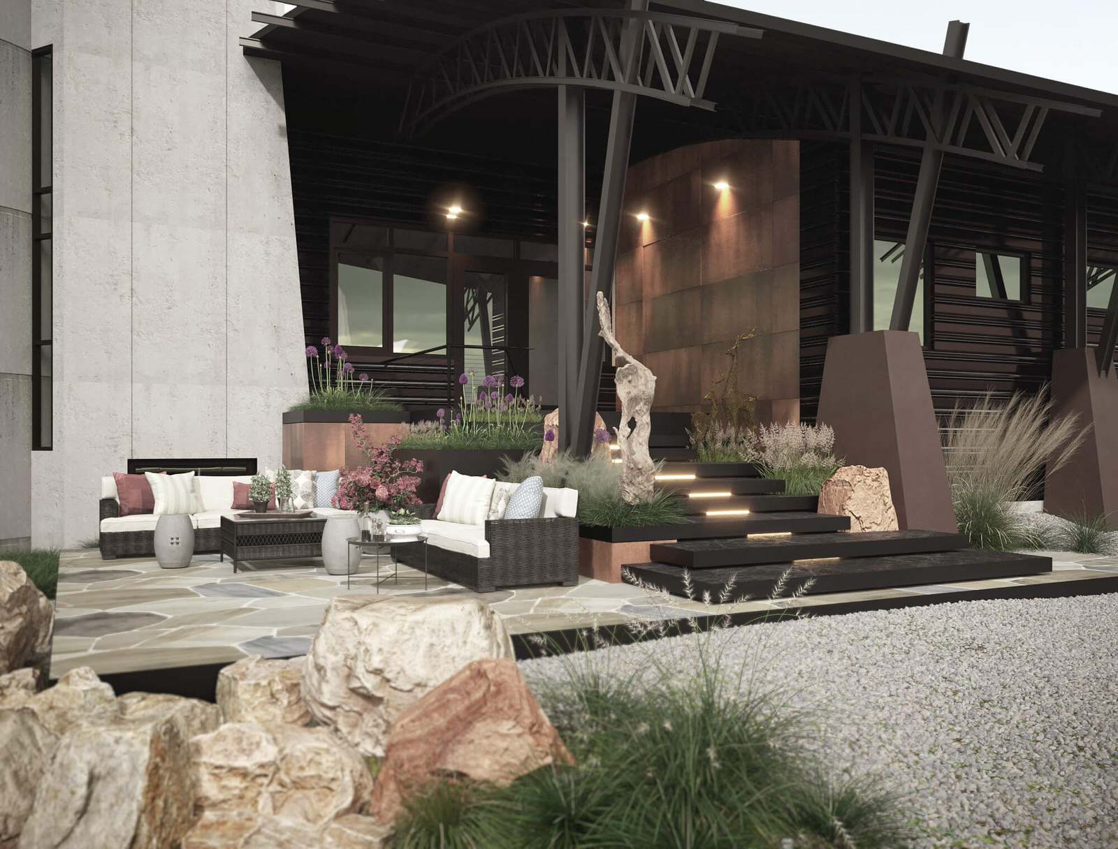 Дом в горах