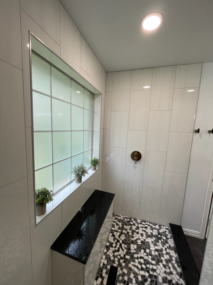 Shower Large Master Bathroom