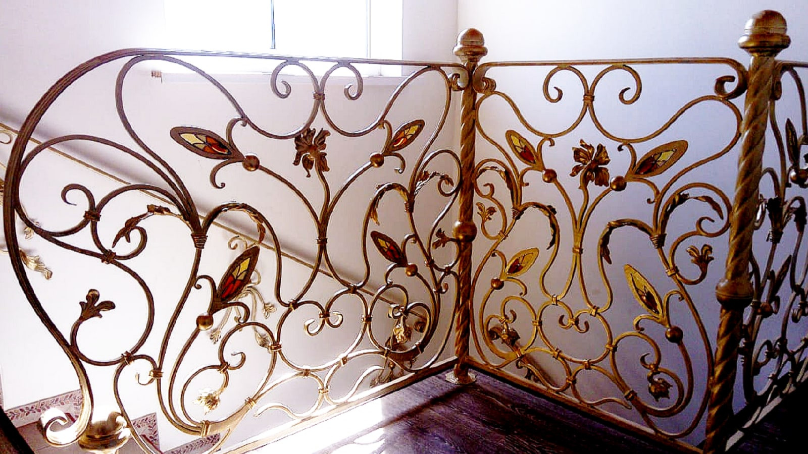 Ковка+витраж