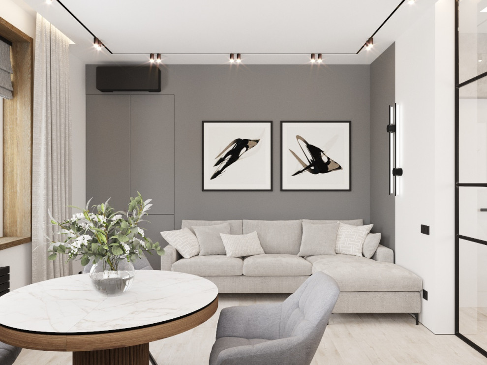 Проект двухкомнатной квартиры  (65,4 кв.м)