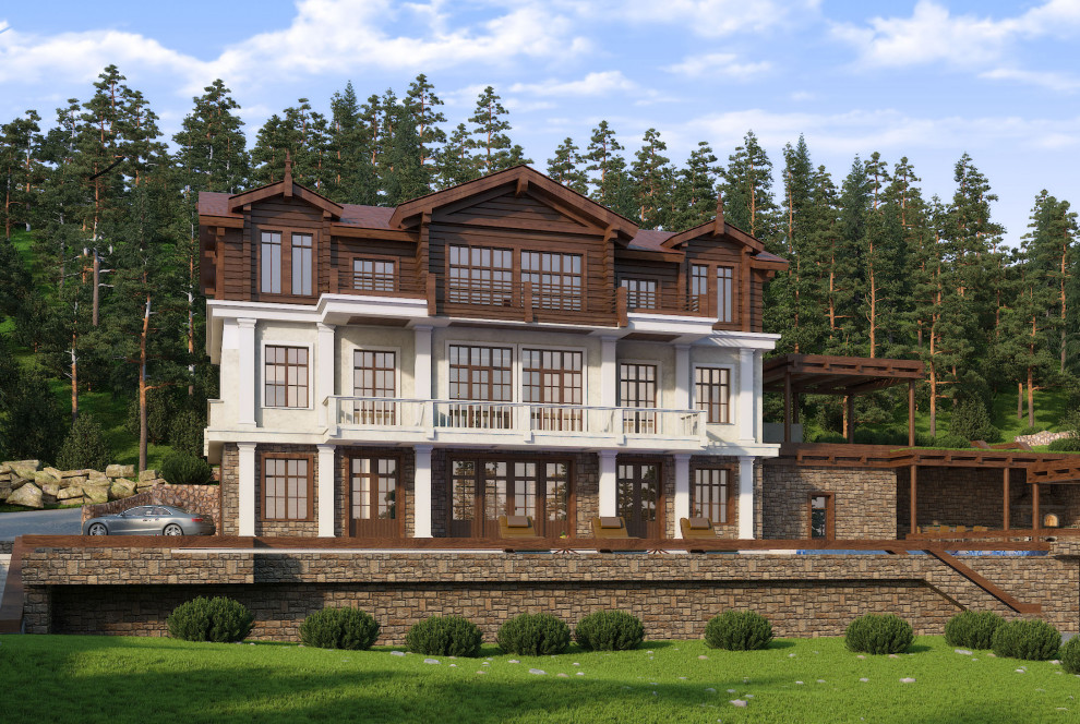 Индивидуальный жилой дом в п. Отрадное, Крым