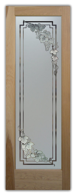 Pantry Door Vineyard Grapes Cascade 3D