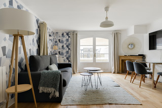 Salon Avec Une Cheminee D Angle Photos Et Idees Deco De Salons Decembre 2020 Houzz Fr