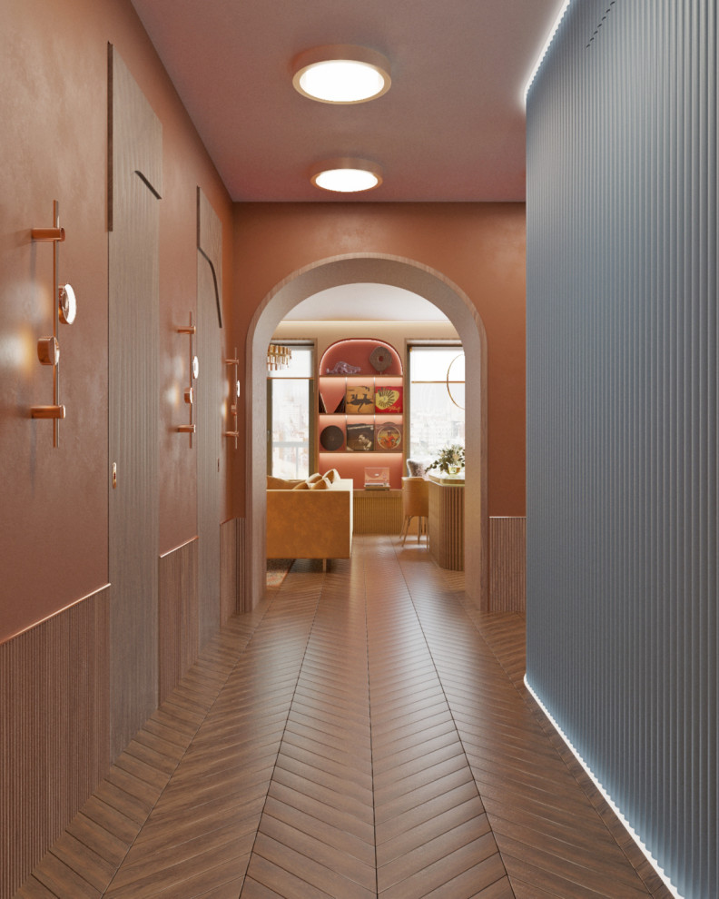 Современная кухня 30 м2