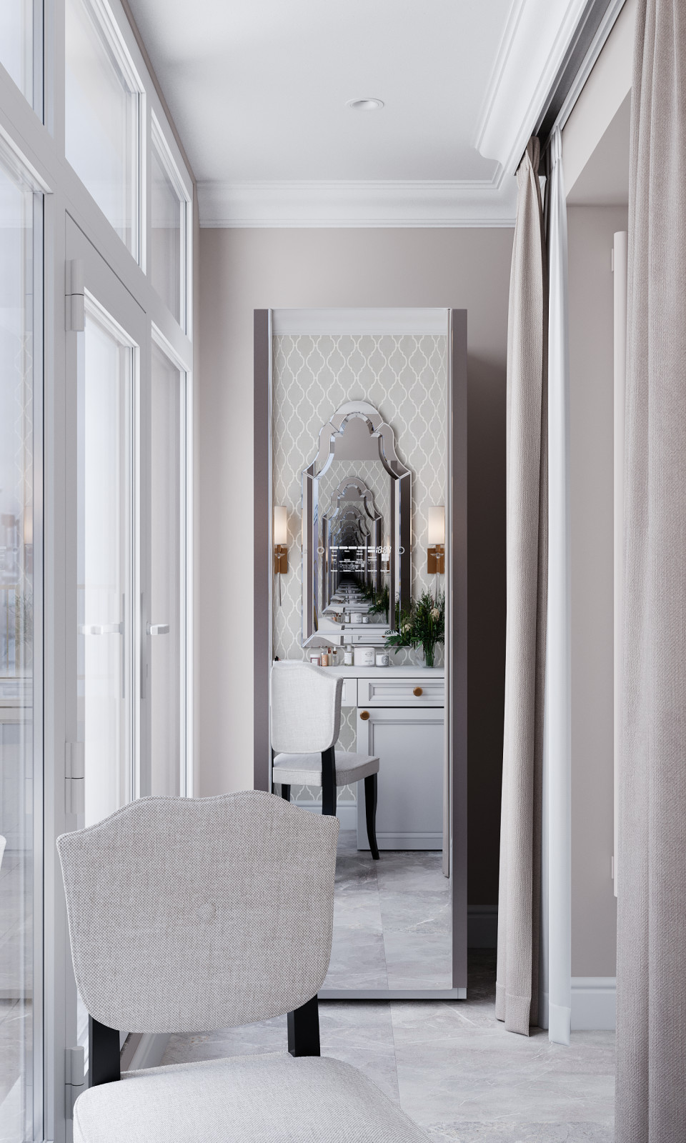 Нежная спальня